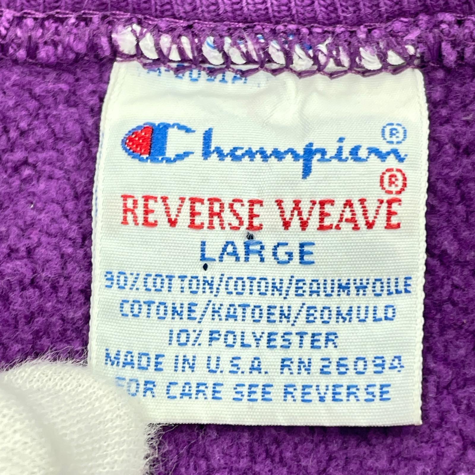 スウェット 90s RW パープル L L パープル