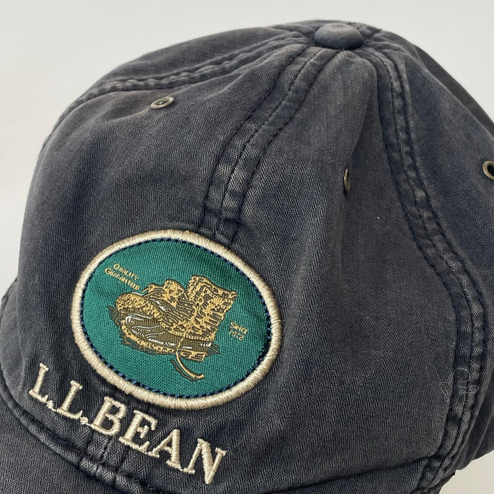 キャップ L.L.Bean ビーンブーツ刺繍キャップ ブラック