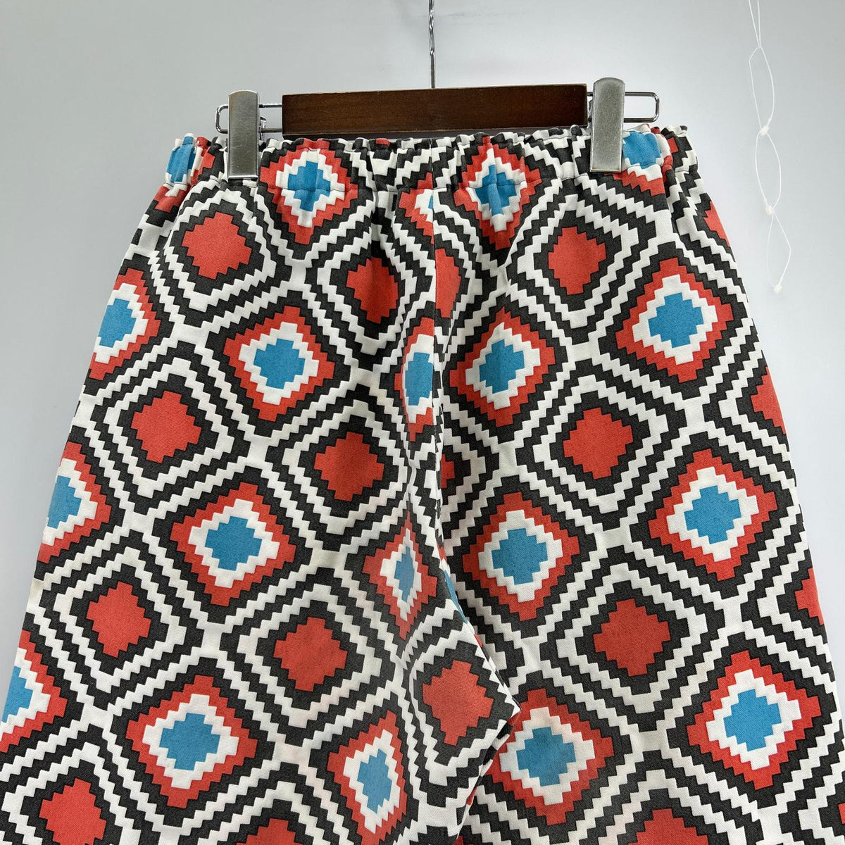 パンツ 総柄イージーパンツ 2 2 マルチカラー