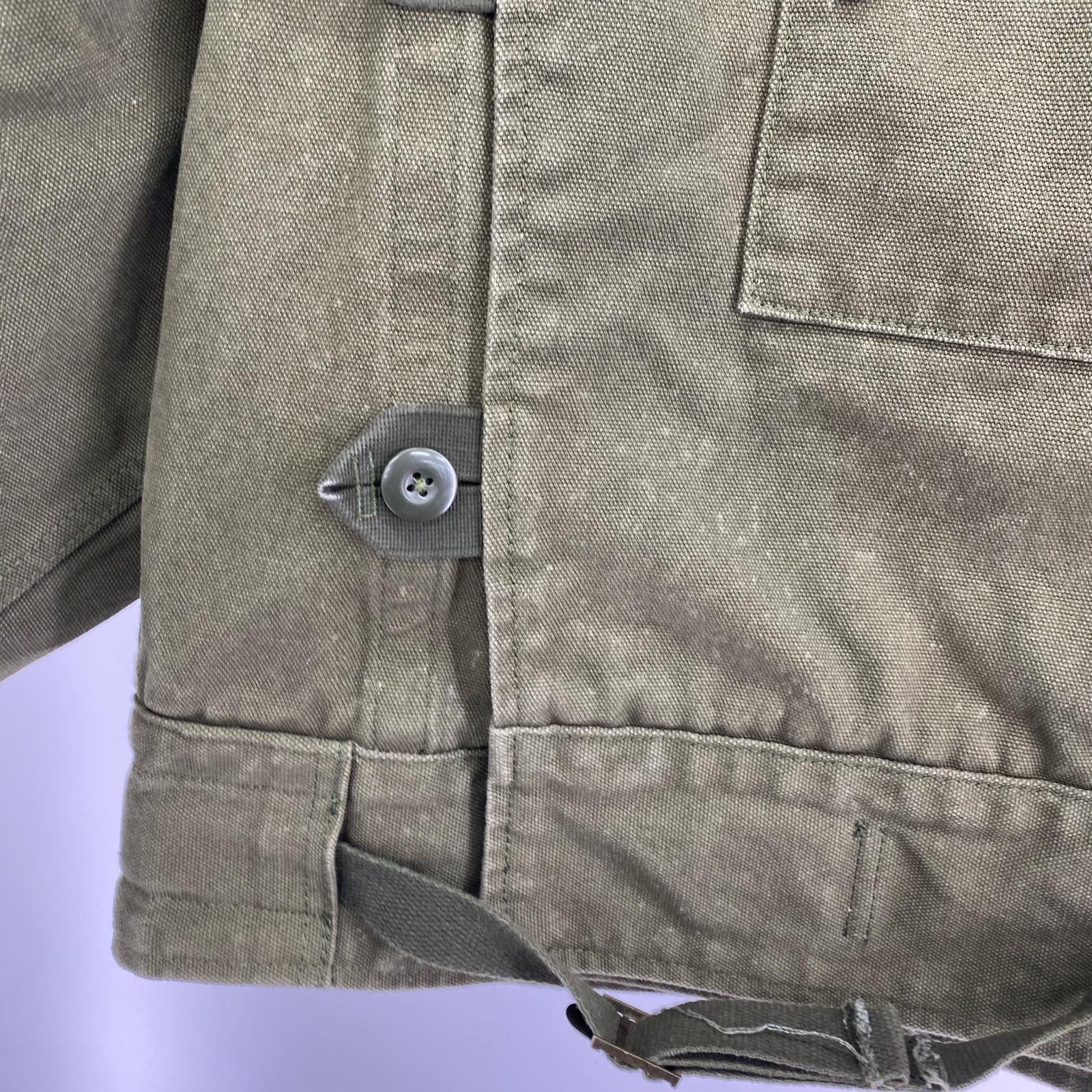 ミリタリージャケット MADEN WORKWEAR モーターサイクルジャケット カーキ M カーキ
