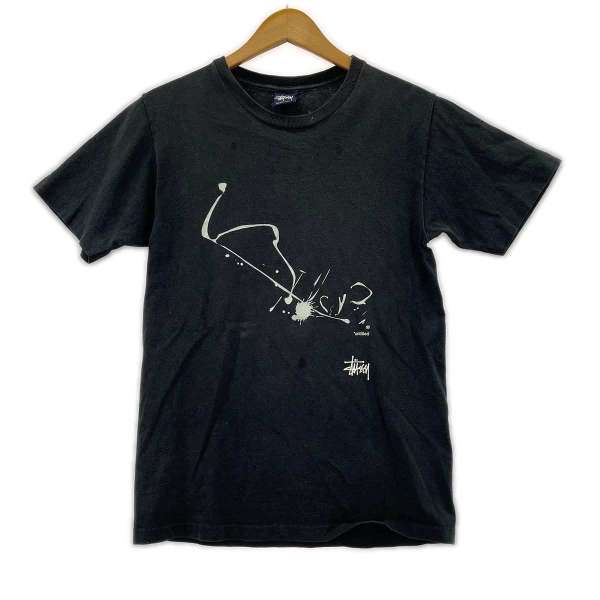 半袖Tシャツ 90s ×WTAPS Drip Technique USA製 S BLK S ブラック