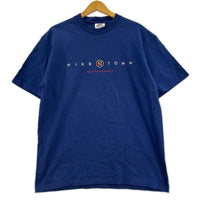 半袖Tシャツ 90sUSA製 NIKE TOWN ネイビー(M) M ネイビー