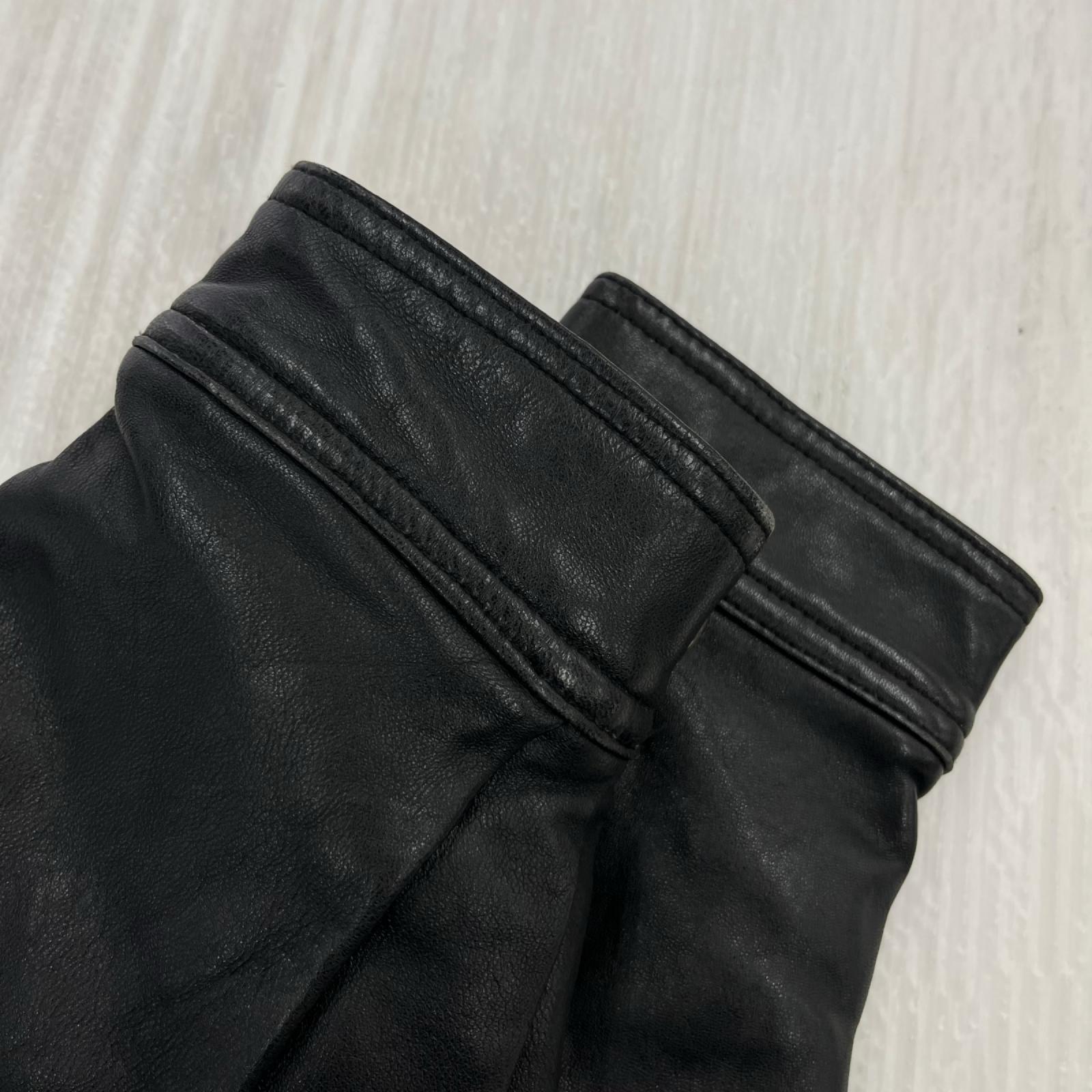 レザージャケット 羊革 L ブラック