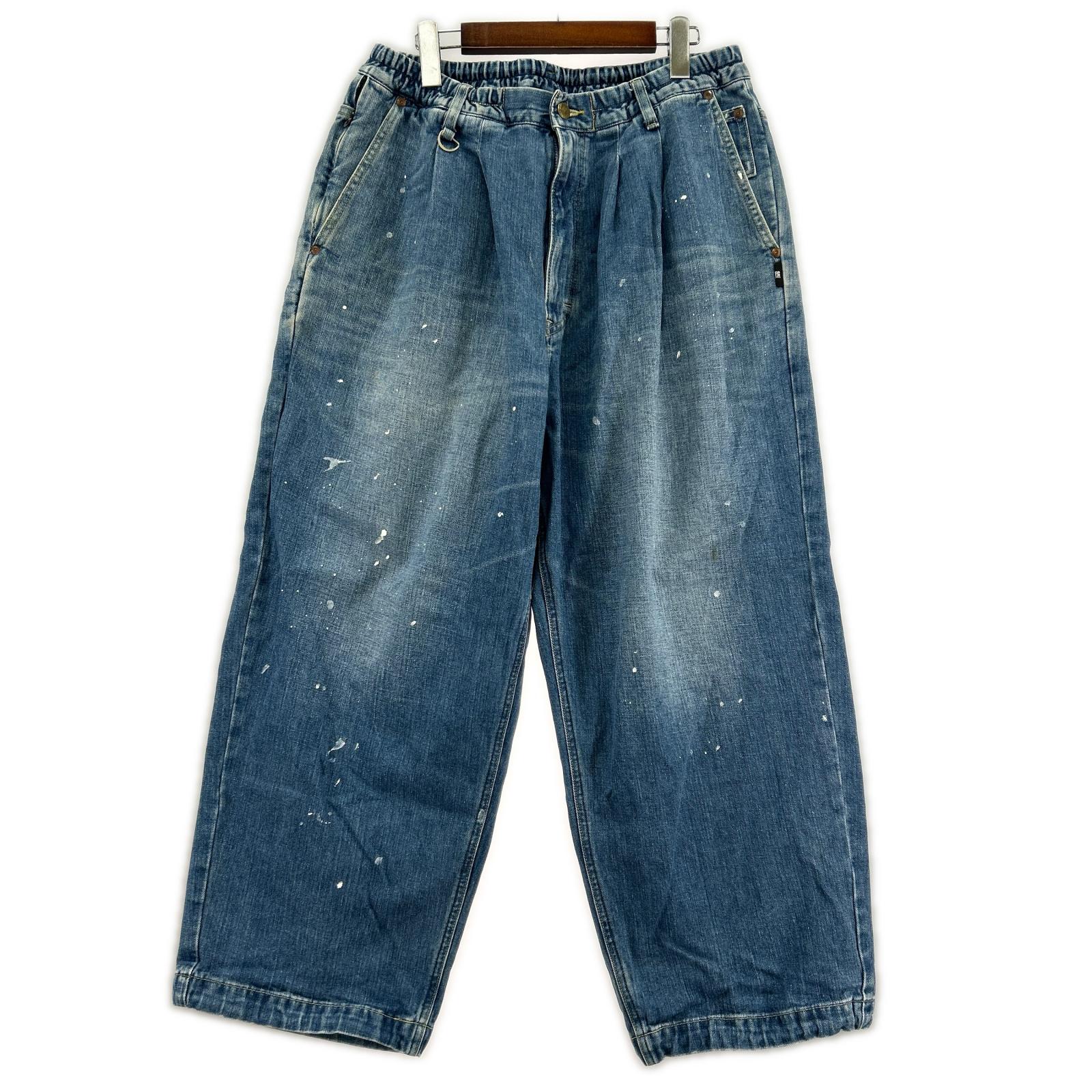 デニムパンツ mfc store×lee デニム L ブルー