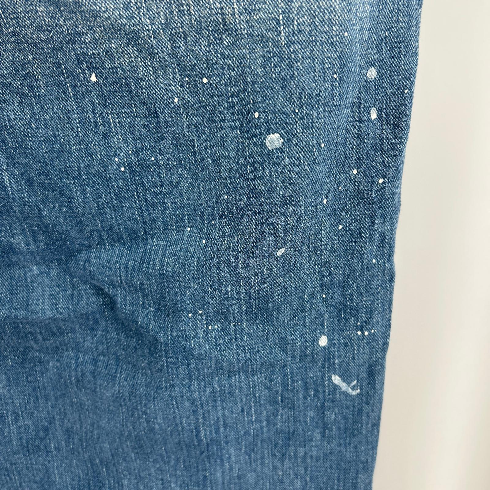 デニムパンツ mfc store×lee デニム L ブルー