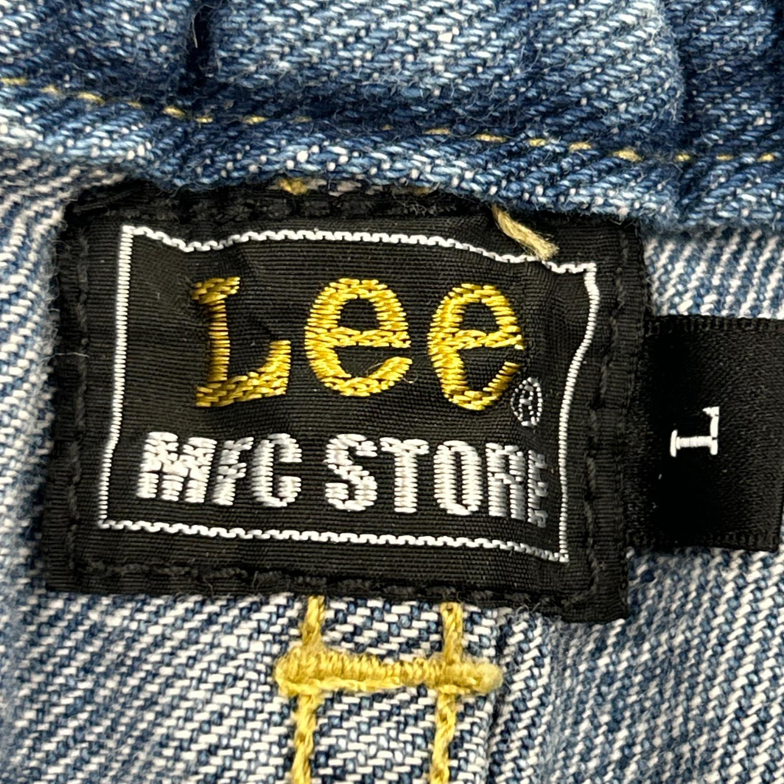 デニムパンツ mfc store×lee デニム L ブルー