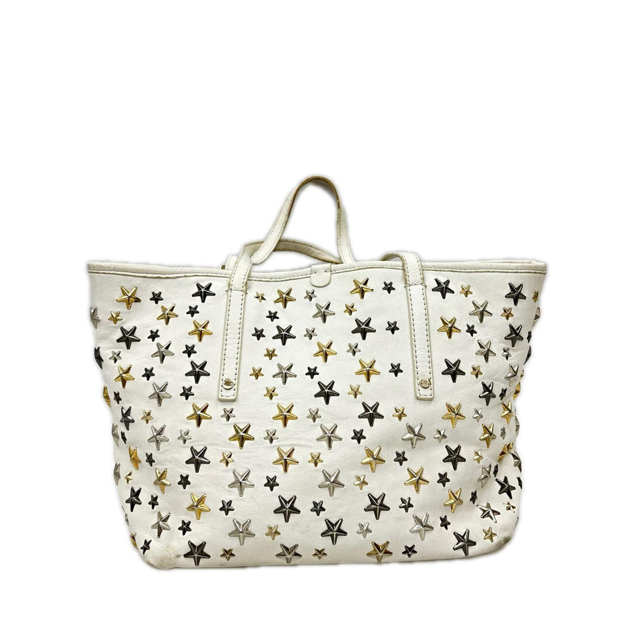 JIMMY CHOO/トートバッグ/ WHT