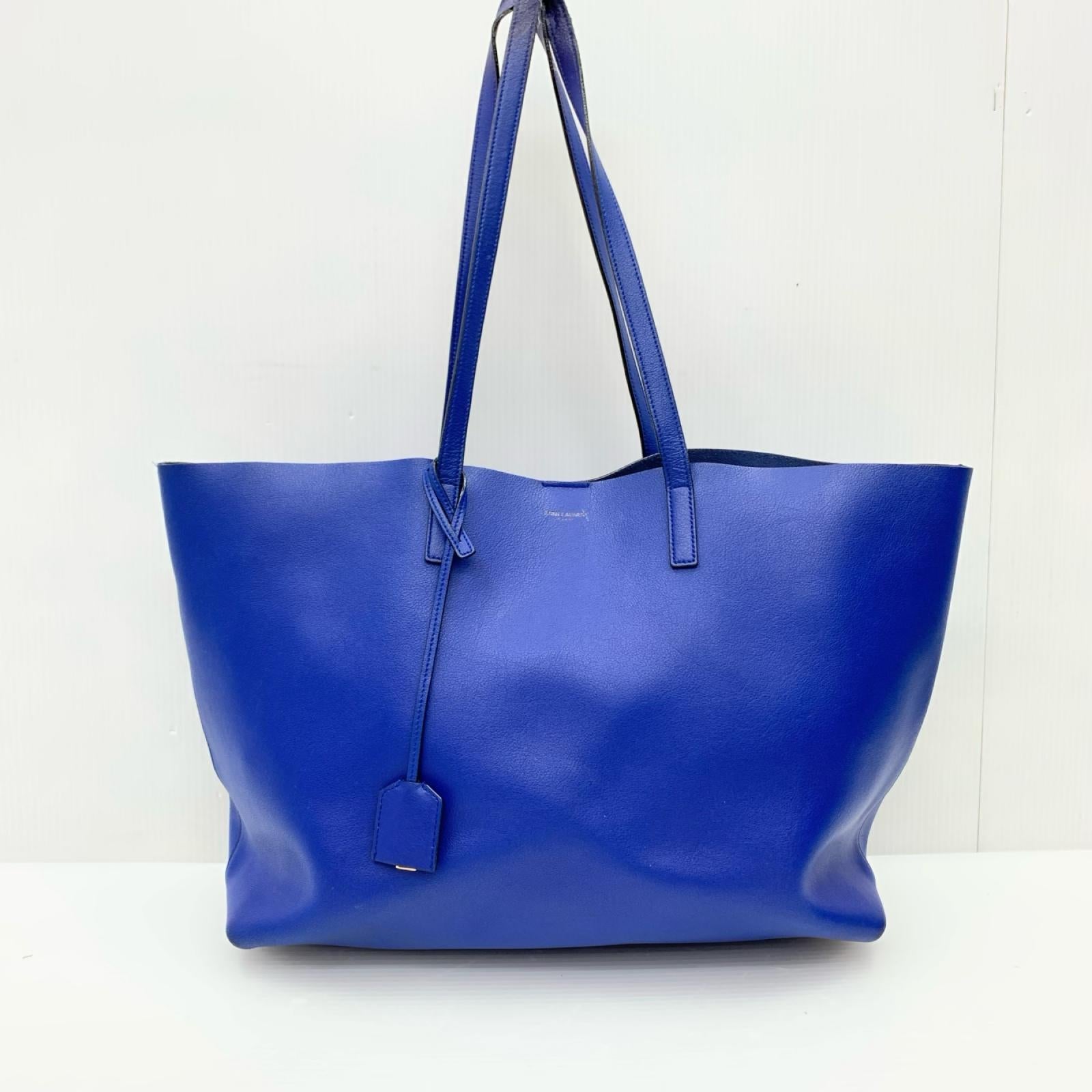 YSL/トートバッグ/BLU