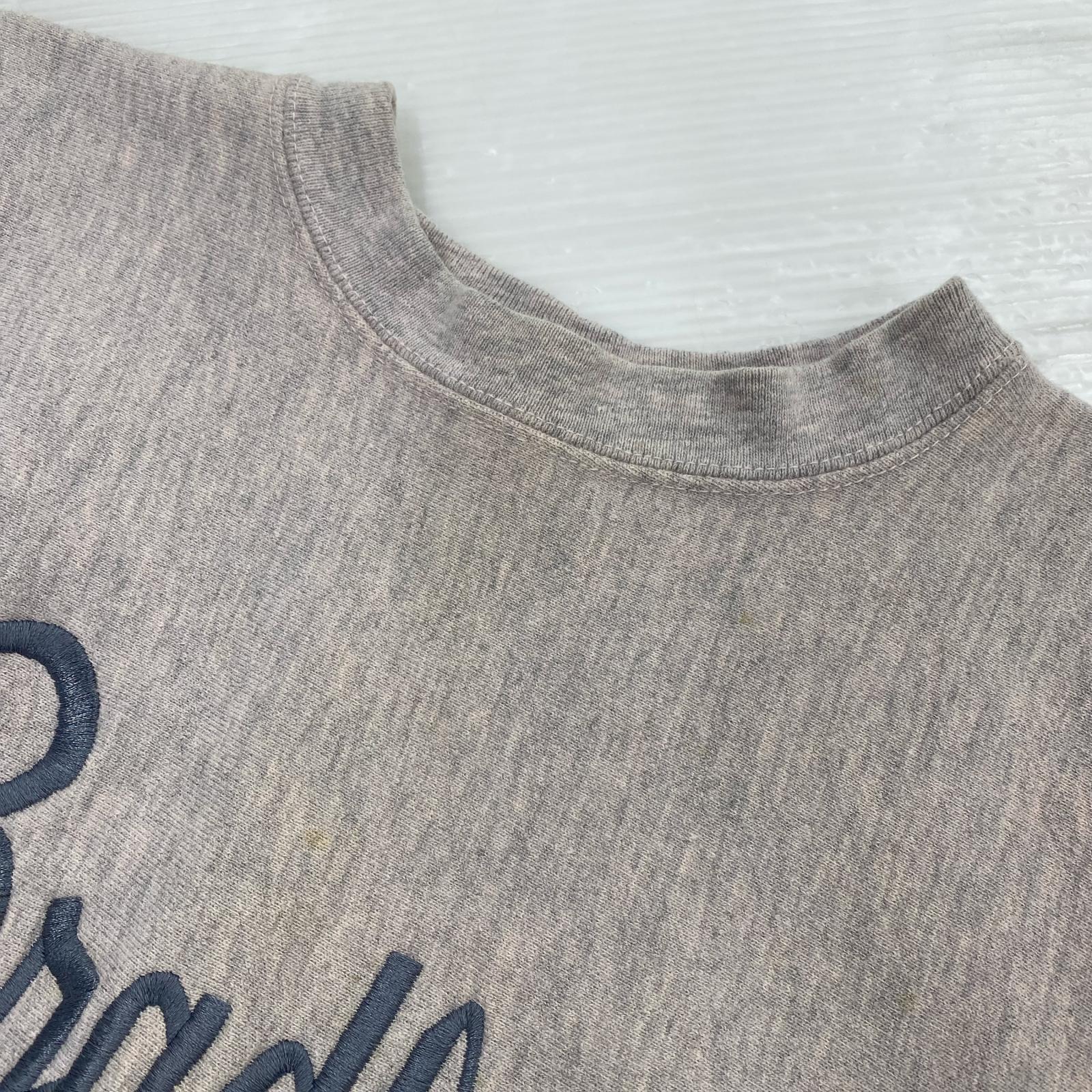 スウェット 80S トリコタグ Bradley刺繍 半袖スウェット (XL) ピンク