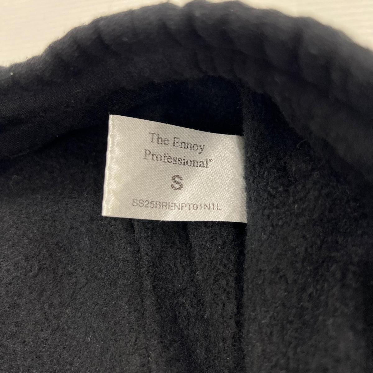 パンツ SS25BRENPT01NTL サイズS S ブラック