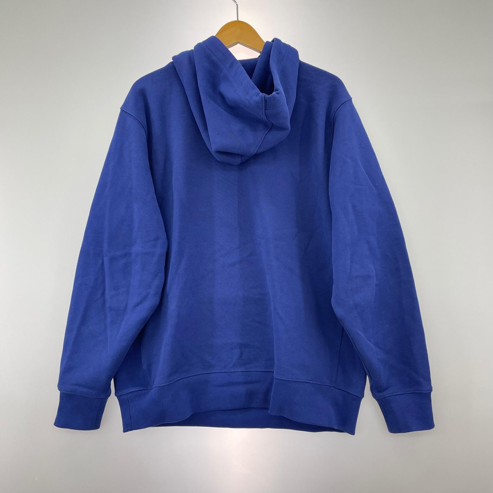 パーカー ☆PUMA ×MAIOSN KITSUNE KITSUNE HOODIE L ブルー L ブルー