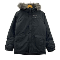 ジャケット XL 黒 ファー付き ブラック