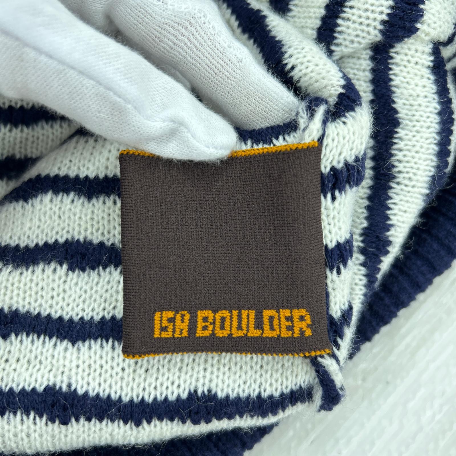 ニット Isa Boulder Hexagon Hoodie ブルー (S) S