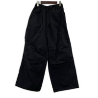 パンツ SSSTEIN NYLON TWILL CARGO EASY TROUSERS S ブラック