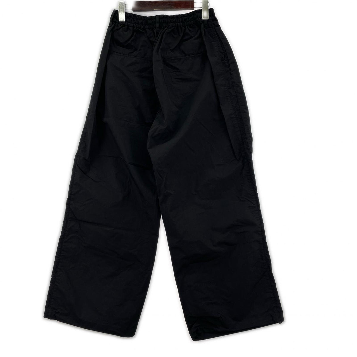 パンツ SSSTEIN NYLON TWILL CARGO EASY TROUSERS S ブラック