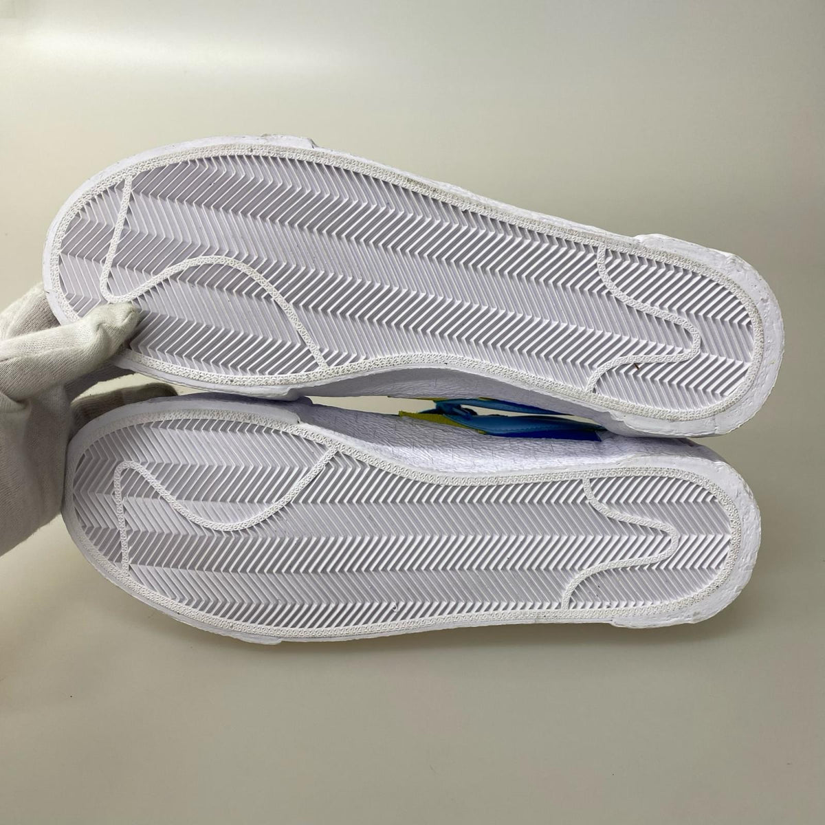 スニーカー ×KAWS × sacai Blazer Low "Neptune Blue" 28.5cm (US10 1/2 UK10 EU47) ブルー
