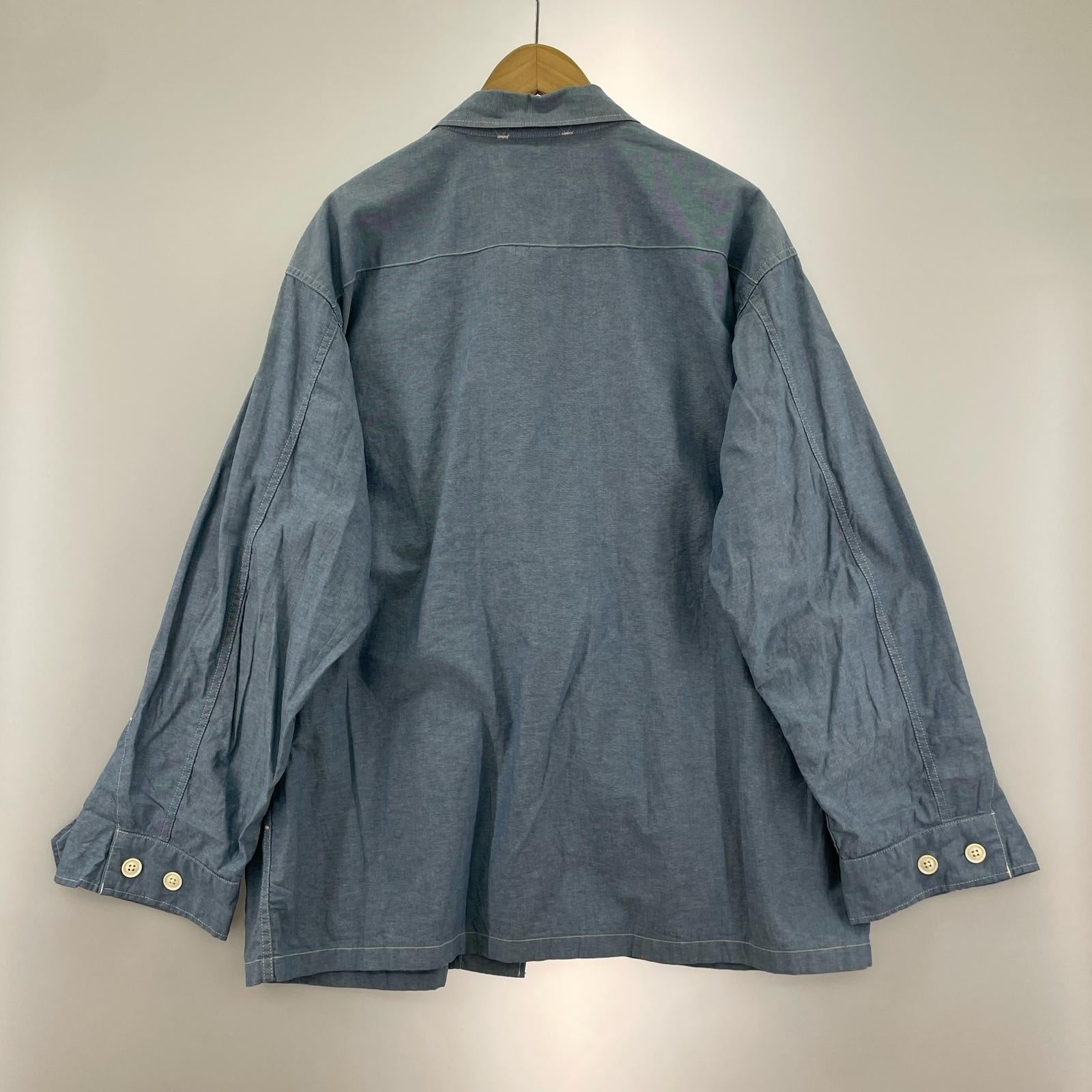 長袖シャツ JUNGLE FATIGUE JACKET COTTON CHAMBRAY M