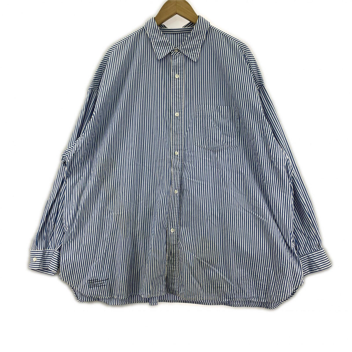 長袖シャツ CORPORATE STRIPE REGULAR COLLAR SHIRT フリー