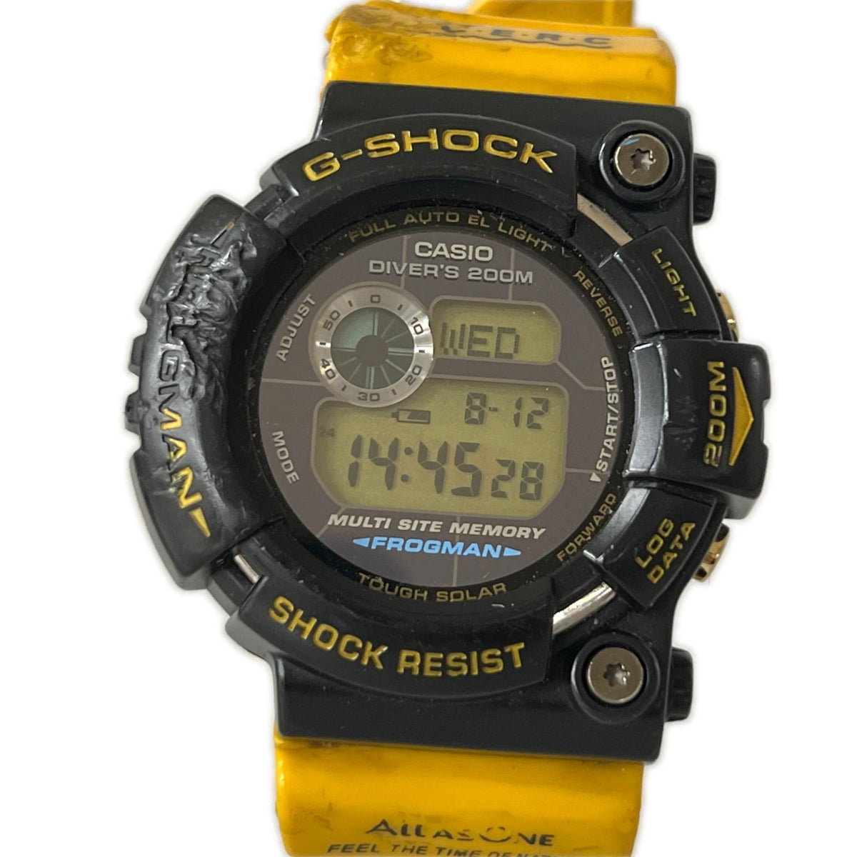腕時計 2004年 GW-204K フロッグマン イルクジ タフソーラー ブラック