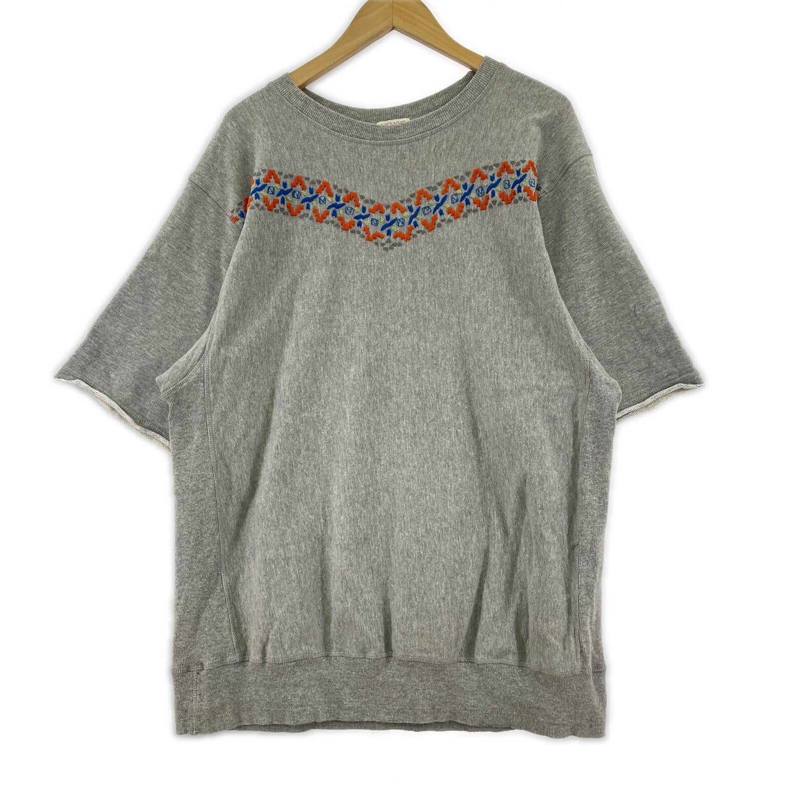 半袖Tシャツ SHANKAR/半袖スウェット/刺繍/M/グレー/NN-5801J13 M グレー