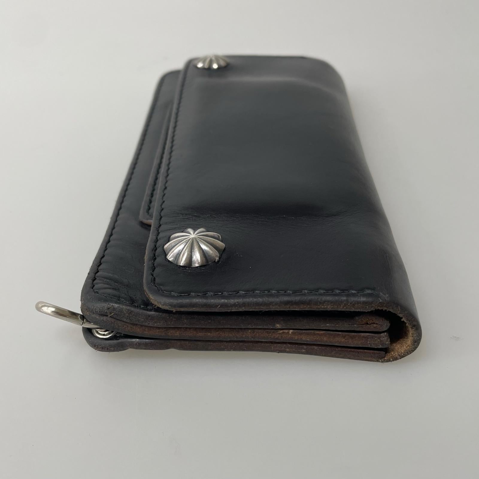 長財布 GROW LEATHERS ブラック