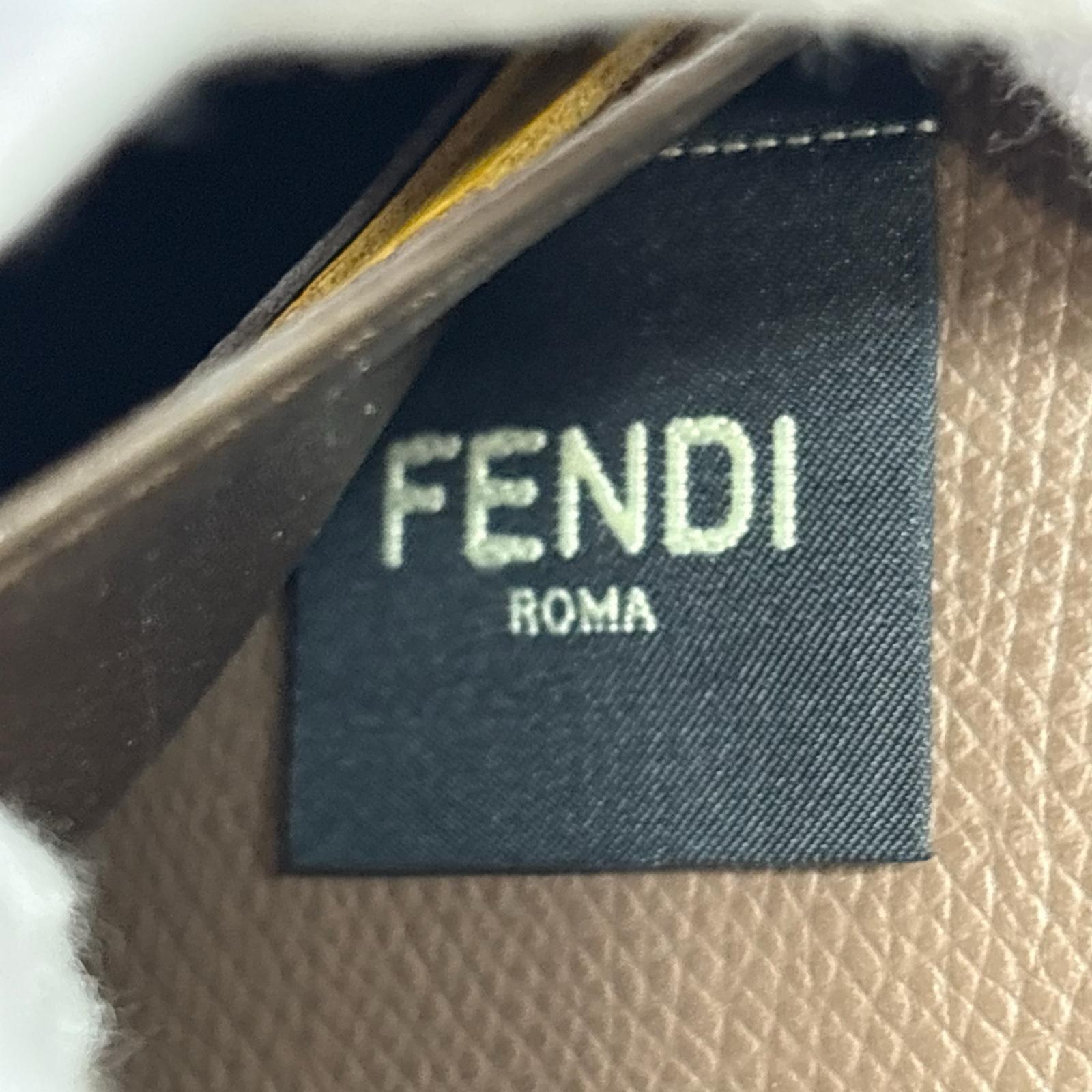 FENDI/7M0342/ロゴ/ラウンドファスナー/長財布