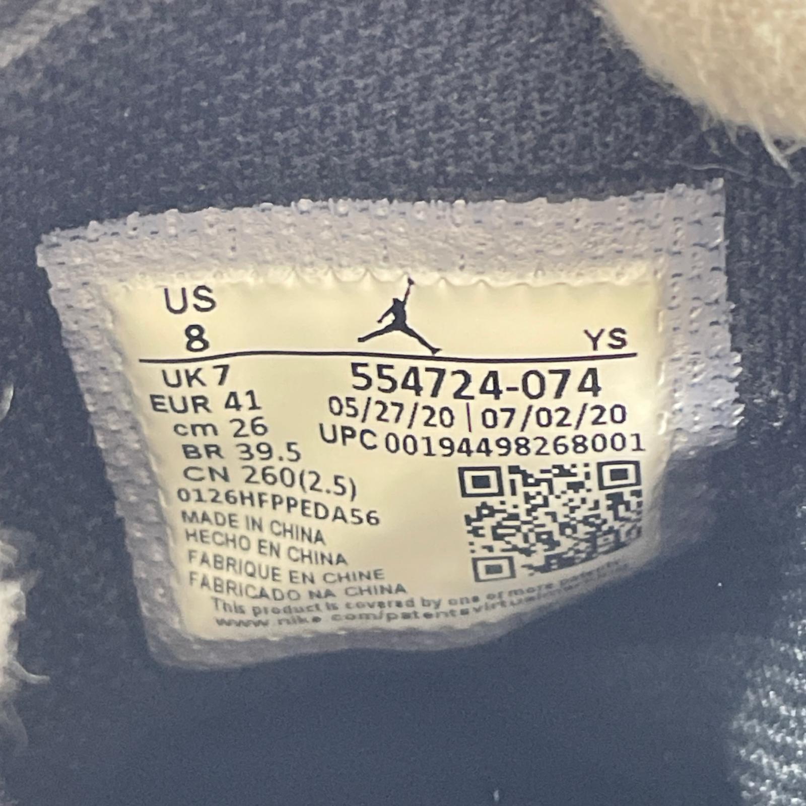 スニーカー AIR JORDAN1 MID 赤 26cm (US8 UK7 1/2 EU42)