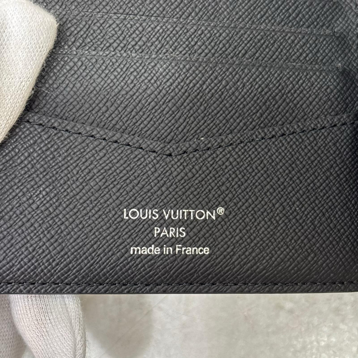LV/ポルトフォイユ・スレンダー モノグラム・エクリプス