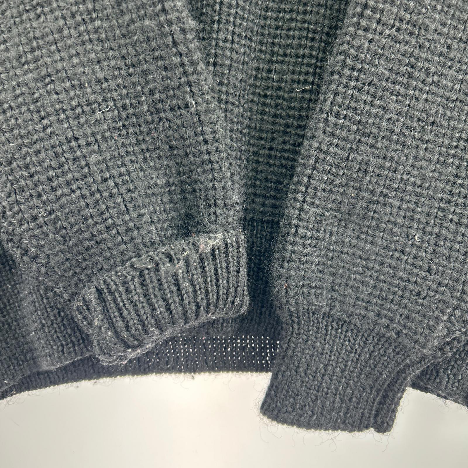 ニット for men 80s 初期タグ ブラック