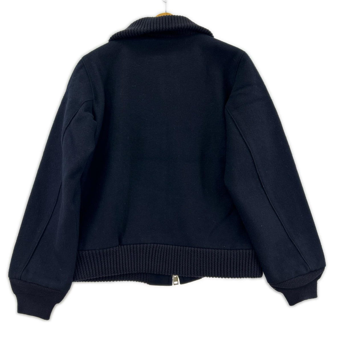 ジャケット ×B&H T字ジッパー ドンキージャケット ウール 紺 (S) S