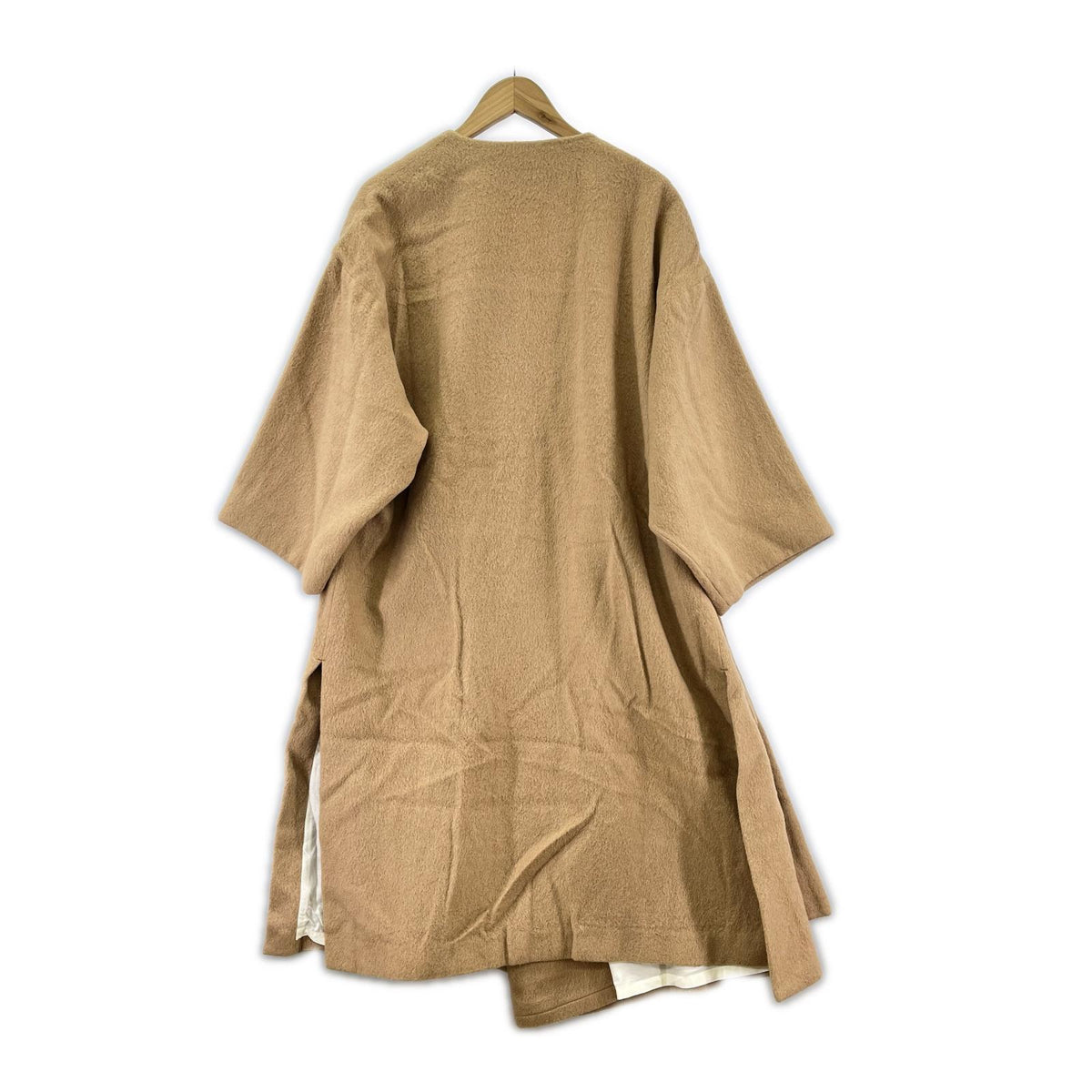 ジャケット Alpaca Shaggy Wrap Coat ベージュ (-) ベージュ