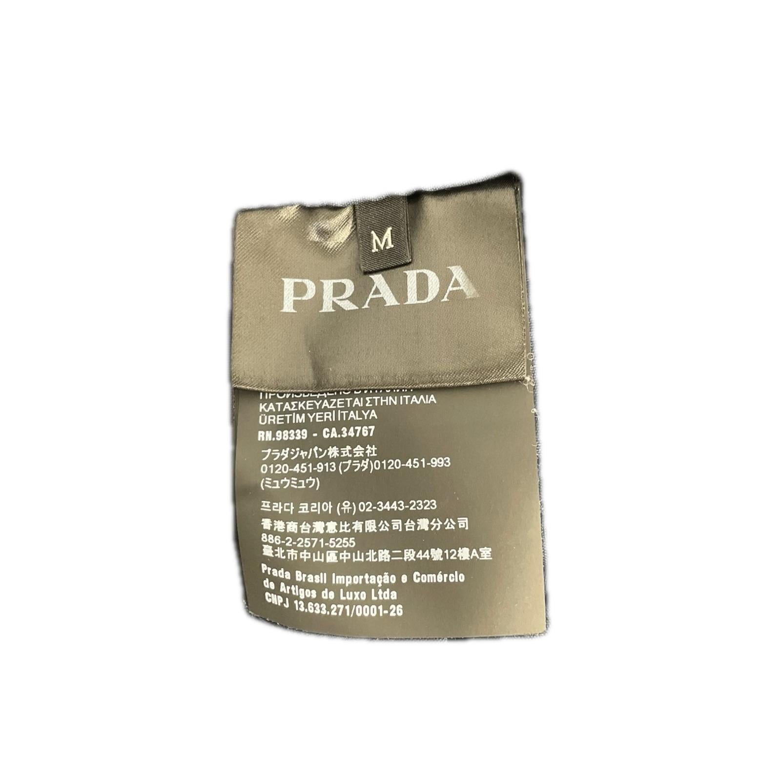 Prada/25SS/Navy Blue Cotton Pants/SPH497 M
