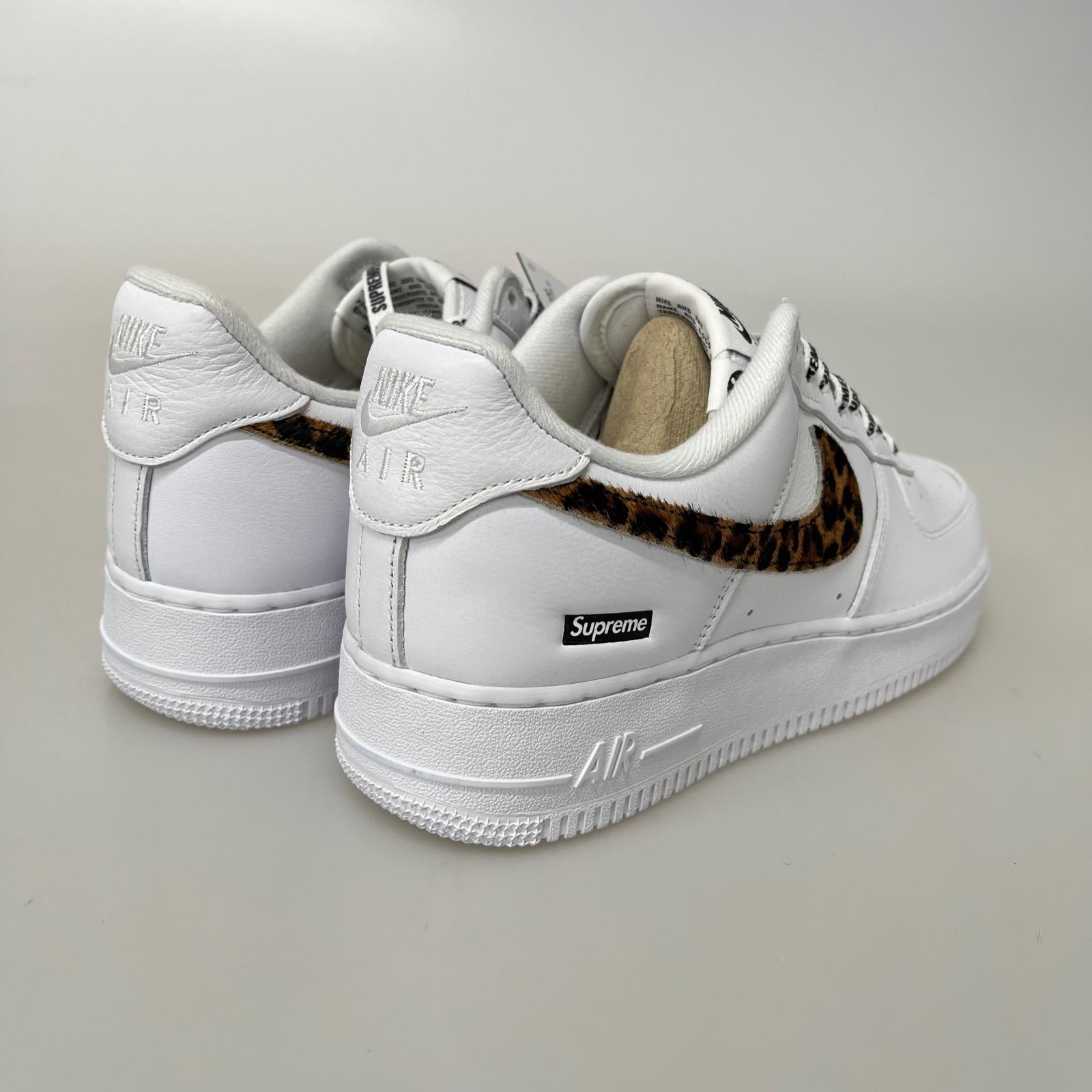 スニーカー AIR FORCE 1×SUPREME×GOODENOUGH 27cm (US9 UK8 1/2 EU44) ホワイト