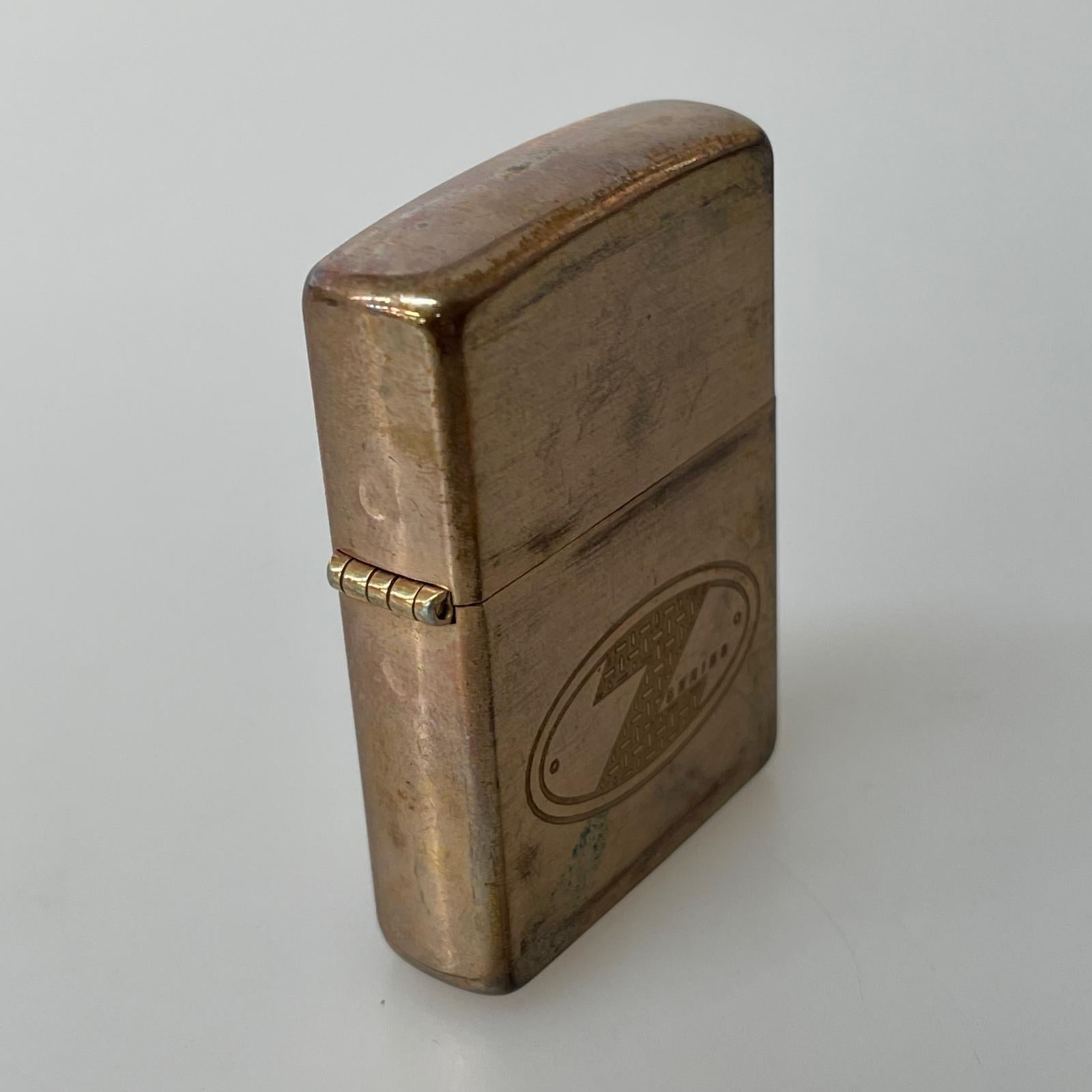 ライター ZERO HALLIBURTON ZIPPO ゴールド