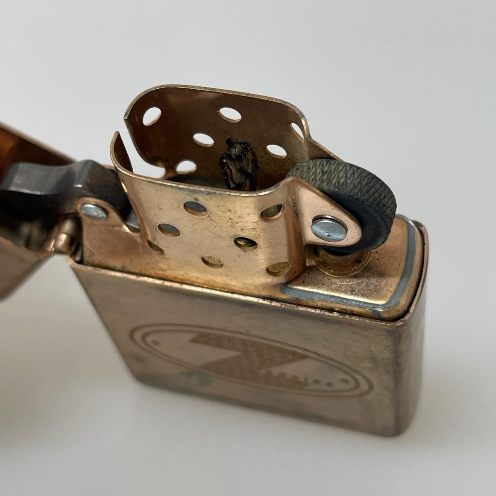 ライター ZERO HALLIBURTON ZIPPO ゴールド