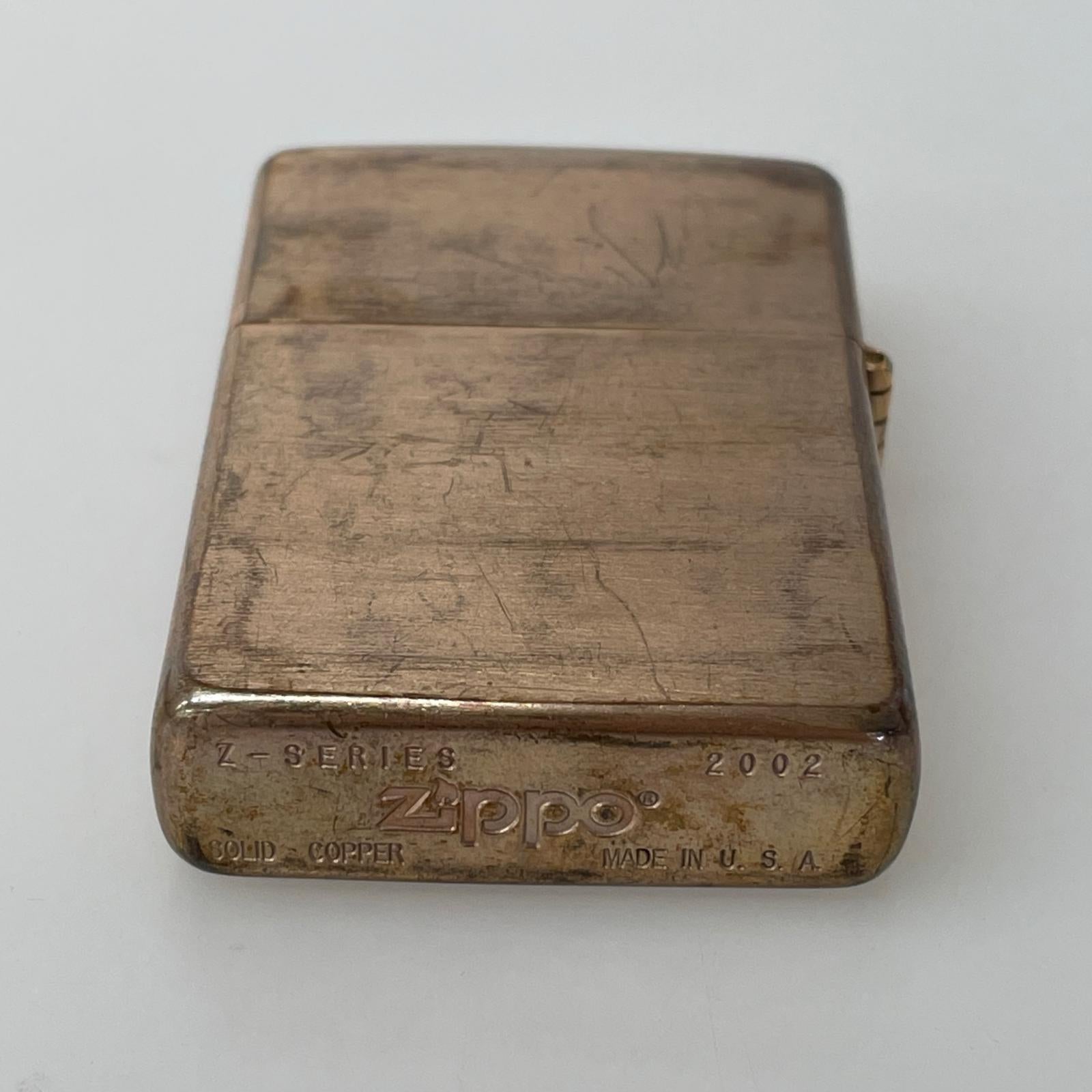 ライター ZERO HALLIBURTON ZIPPO ゴールド