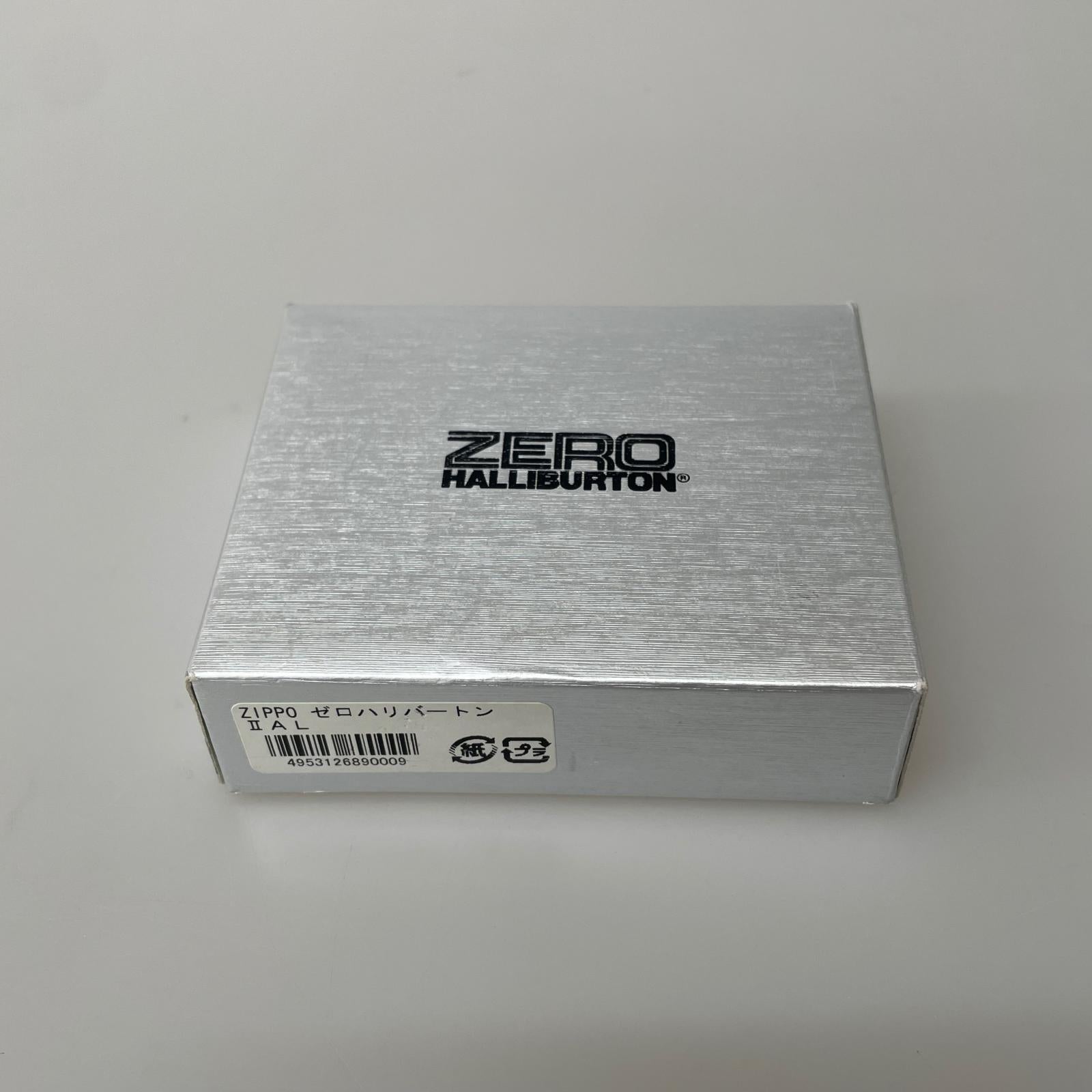 ライター ZERO HALLIBURTON ZIPPO ゴールド