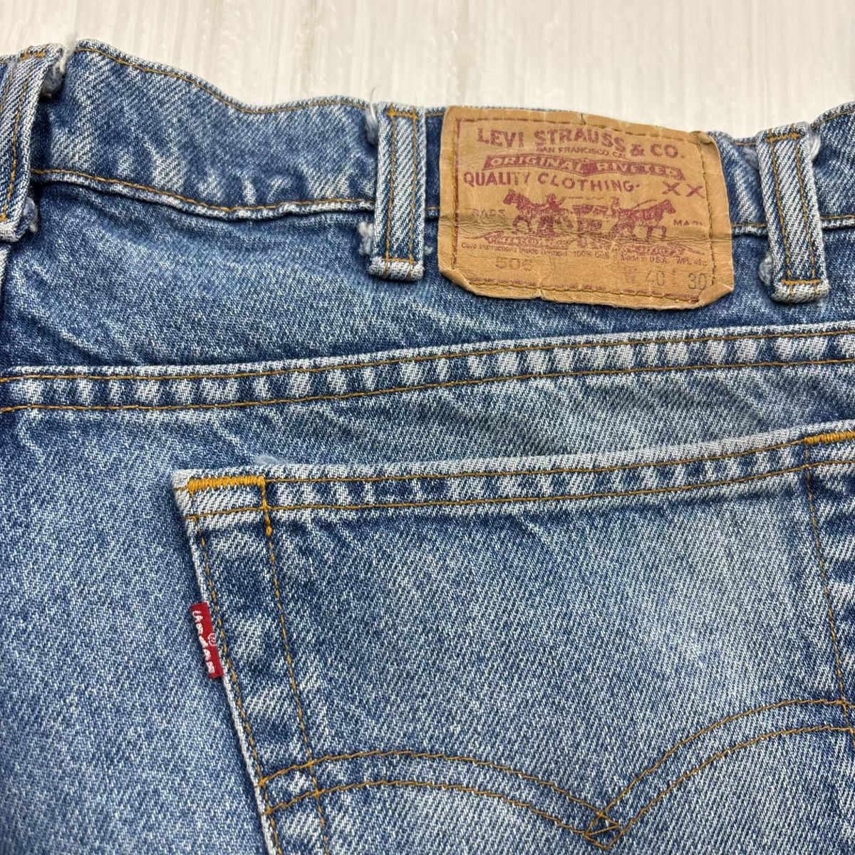 デニムパンツ 90s 506 USA製 インディゴ (40) 40