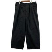 パンツ Steven Alan ワイドパンツ 8114-1-861193 黒 (L) L ブラック