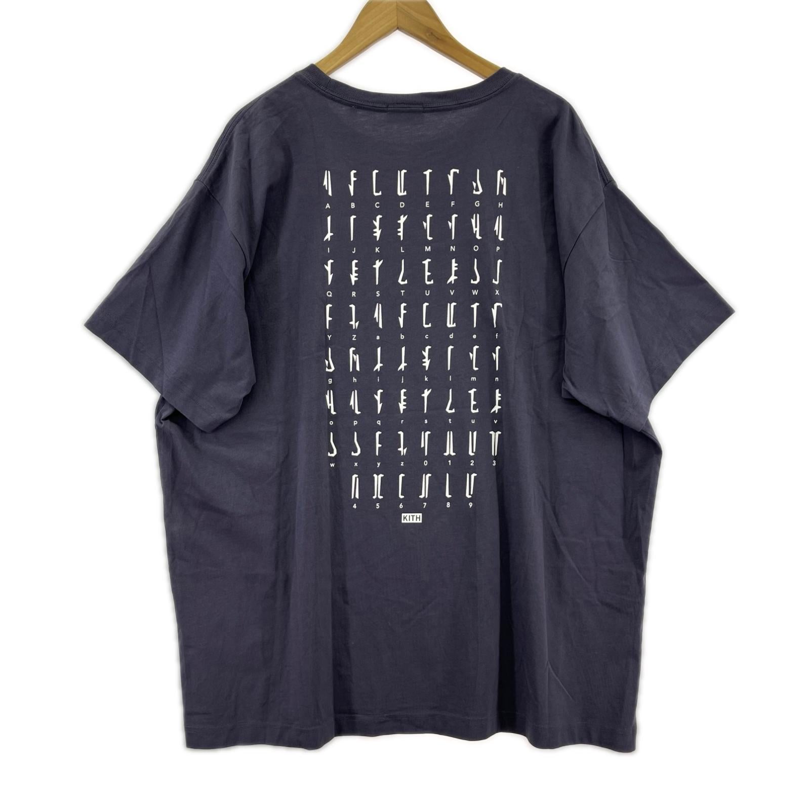 半袖Tシャツ KITH STAR WARS マンダロリアン S/S TEE 紺 (XXL) ネイビー