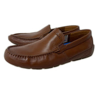 シューズ Clarks スリッポンローファーBR 25.5 ブラウン