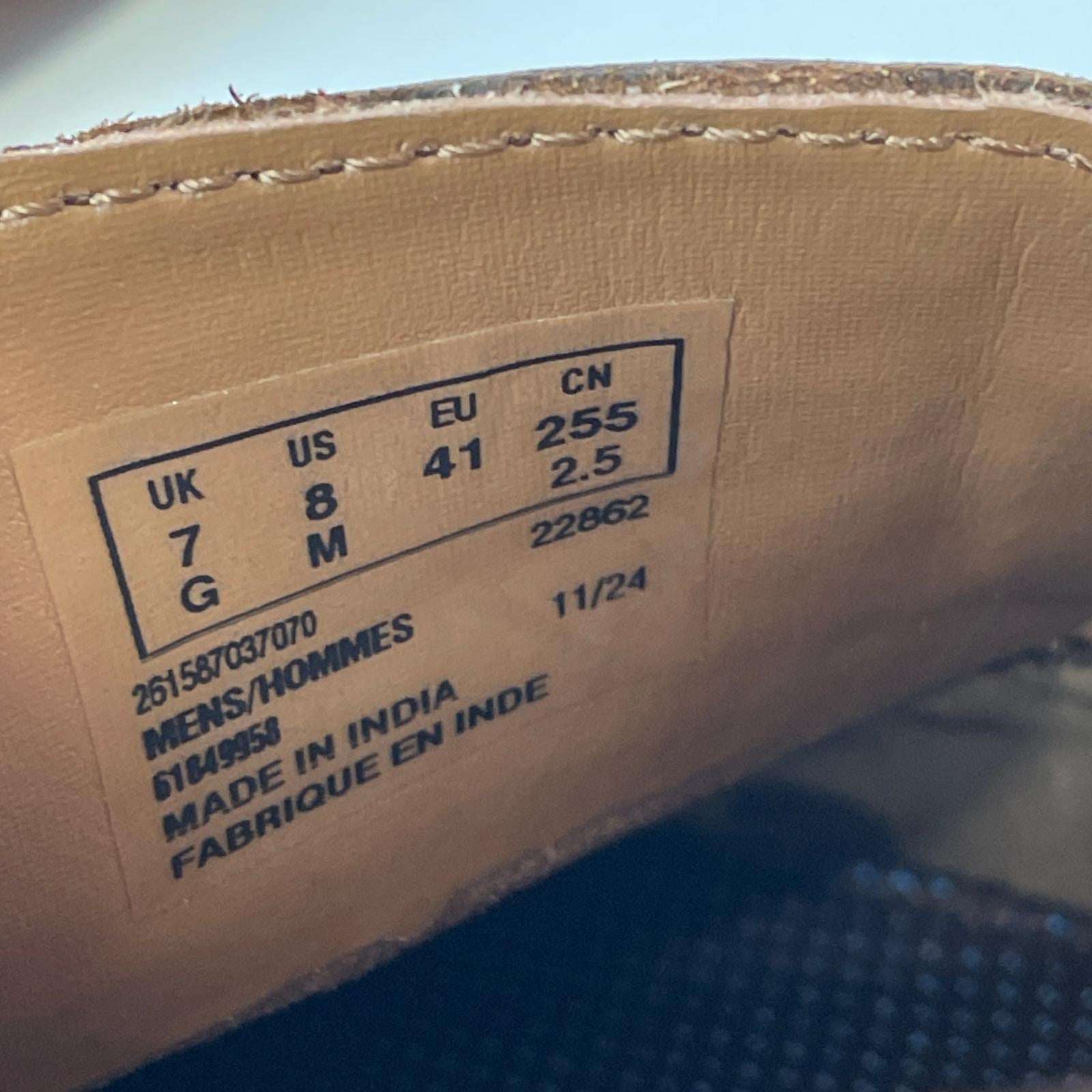 シューズ Clarks スリッポンローファーBR 25.5 ブラウン