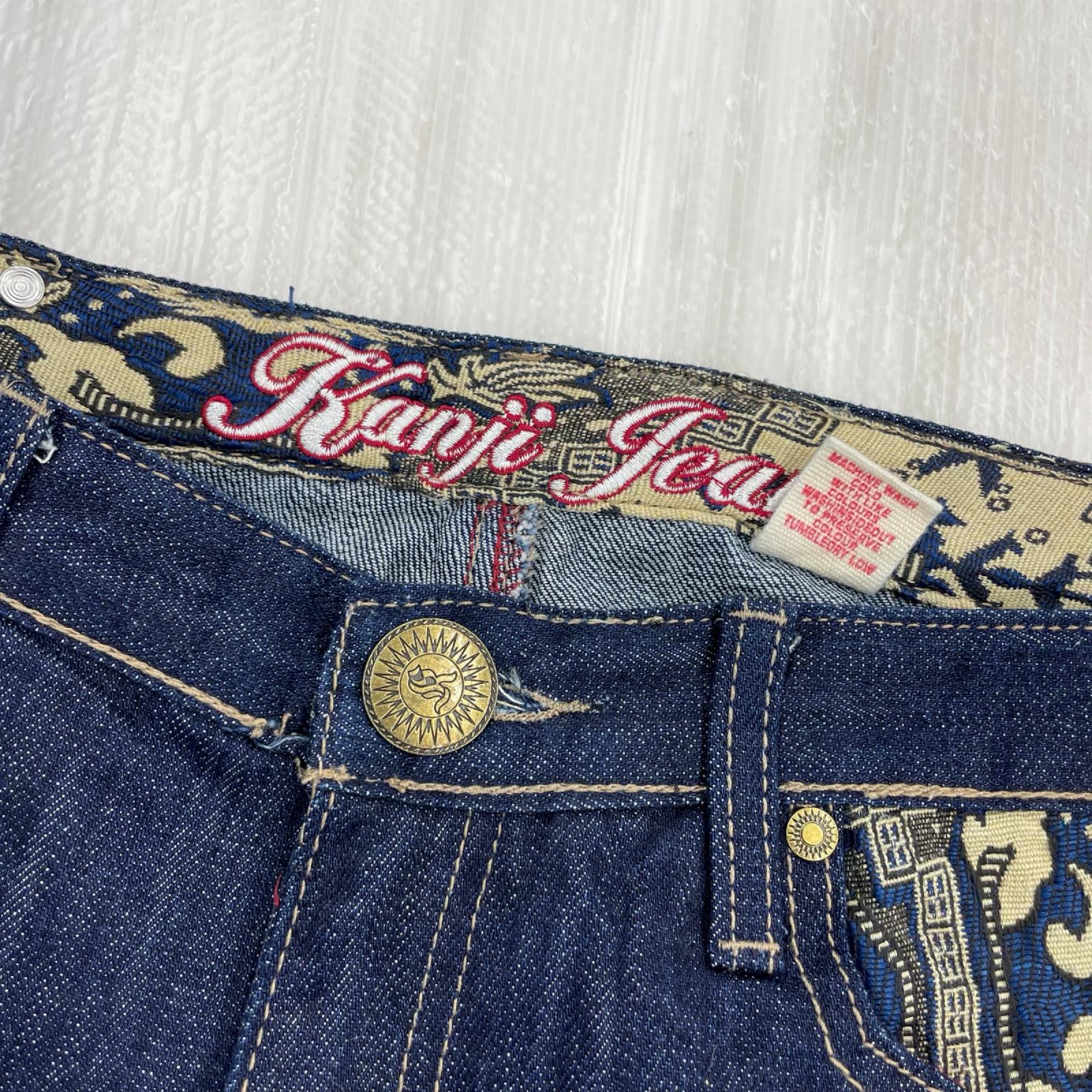 デニムパンツ kanji jeans