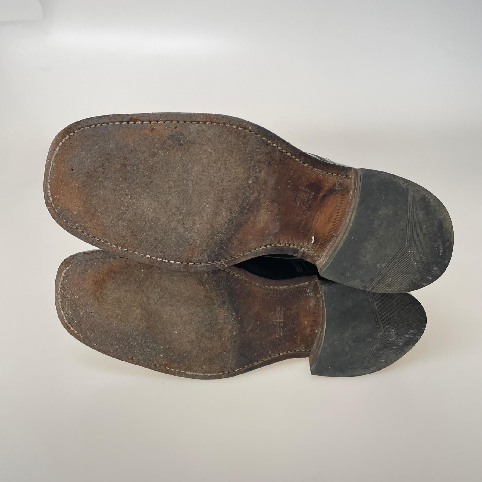 シューズ loake ブラック ブラック