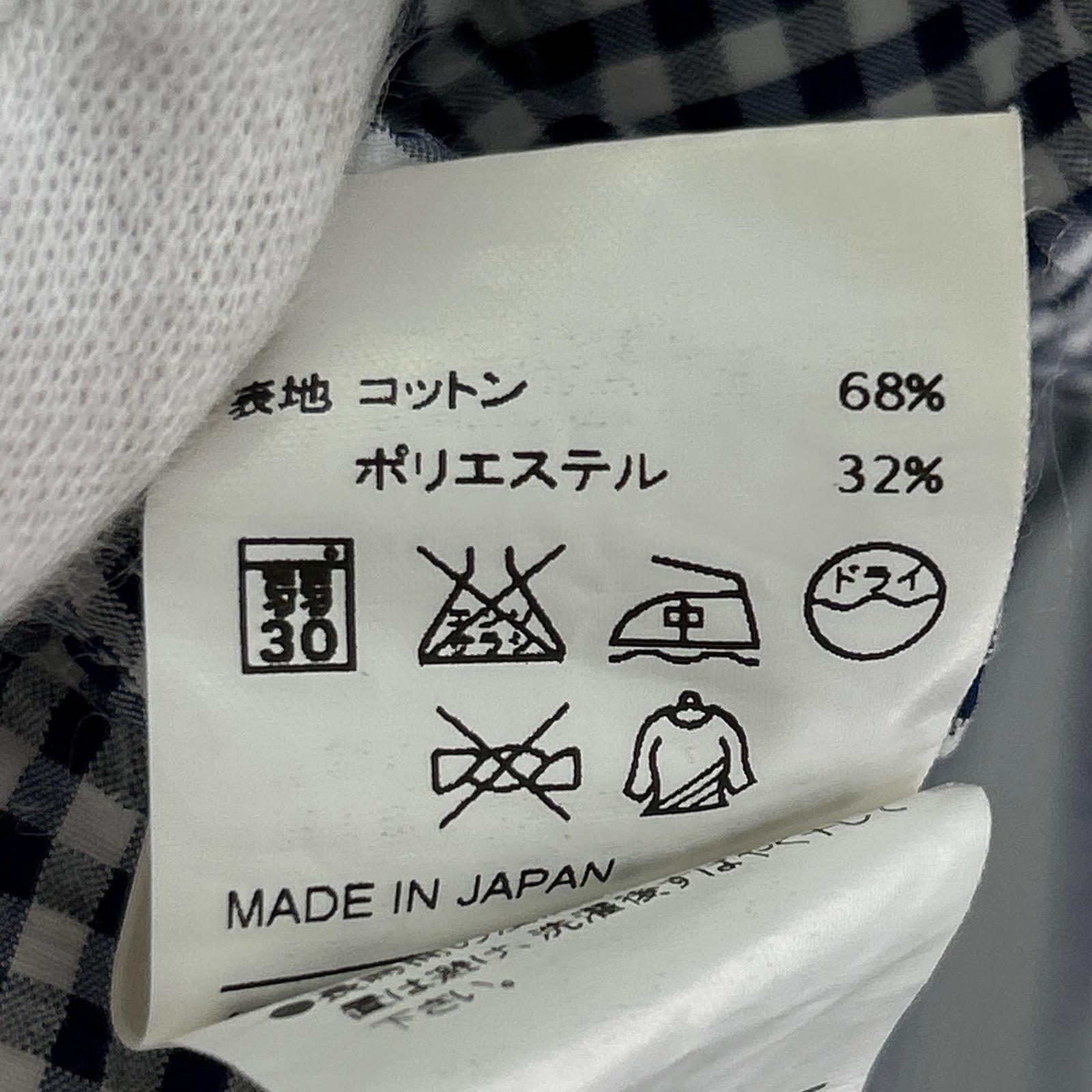半袖シャツ S/S ギンガムチェックシャツ M