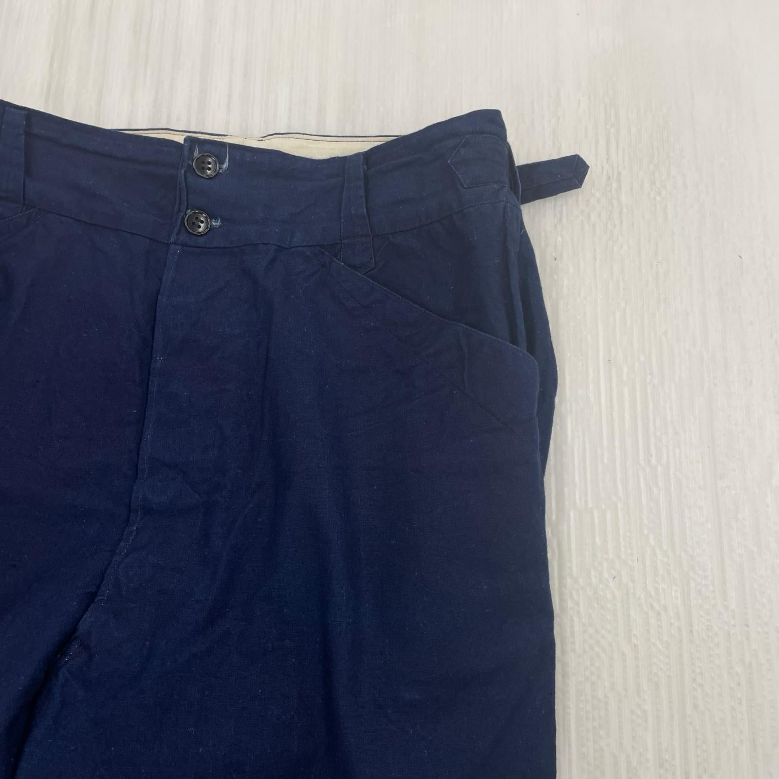 ジャケット L.Anti Cher FRENCH セットアップ 44 ネイビー