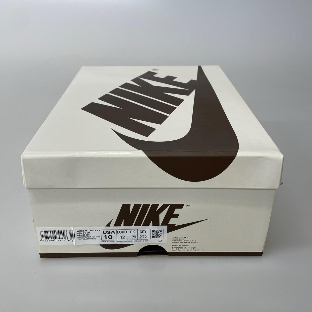 スニーカー ×TRAVIS SCOTT WMNS AIR JORDAN 1 RETRO OG 27cm (US9 UK8 1/2 EU44)