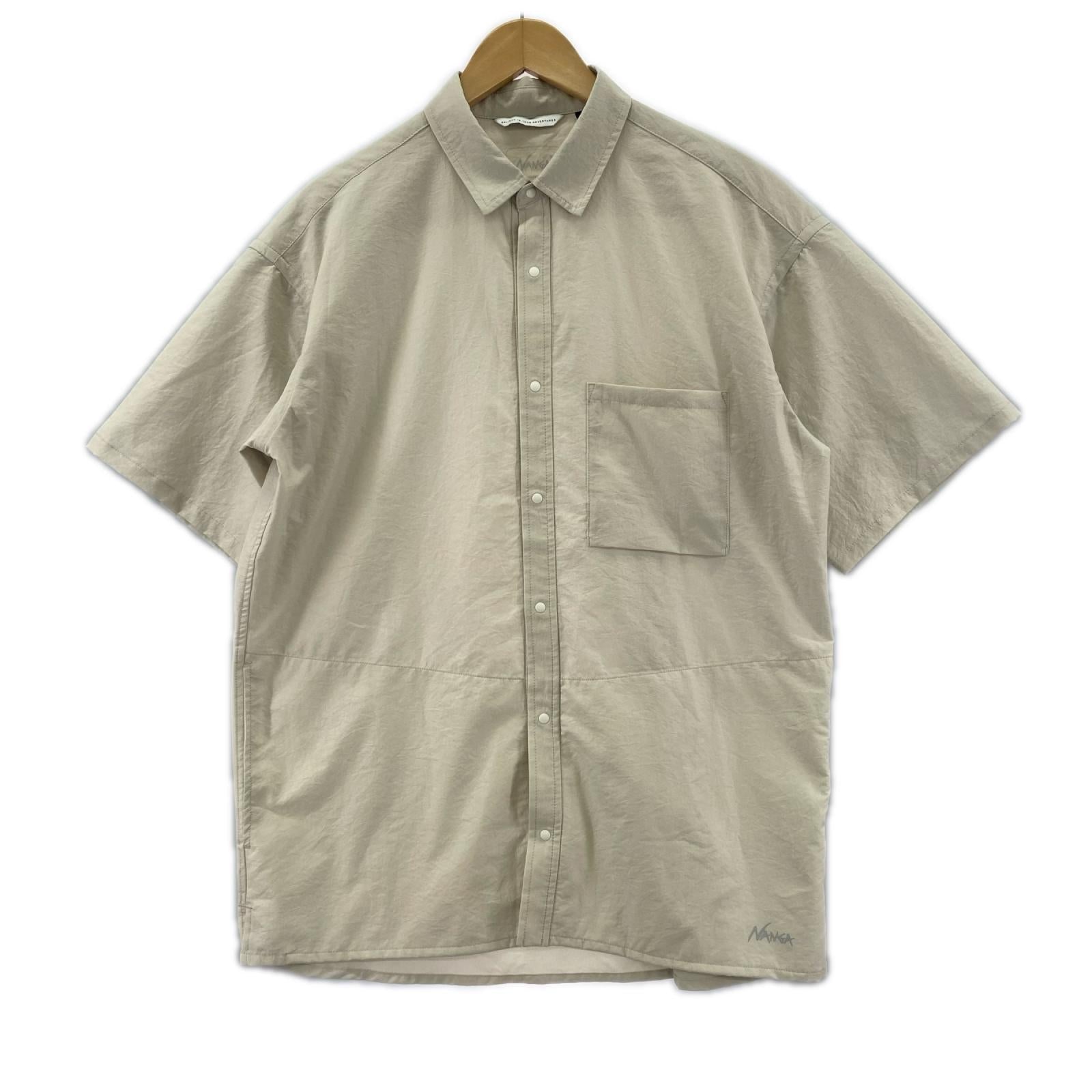 半袖シャツ AIR CLOTH COMFY S/S SHIRT 白 (M) M ホワイト