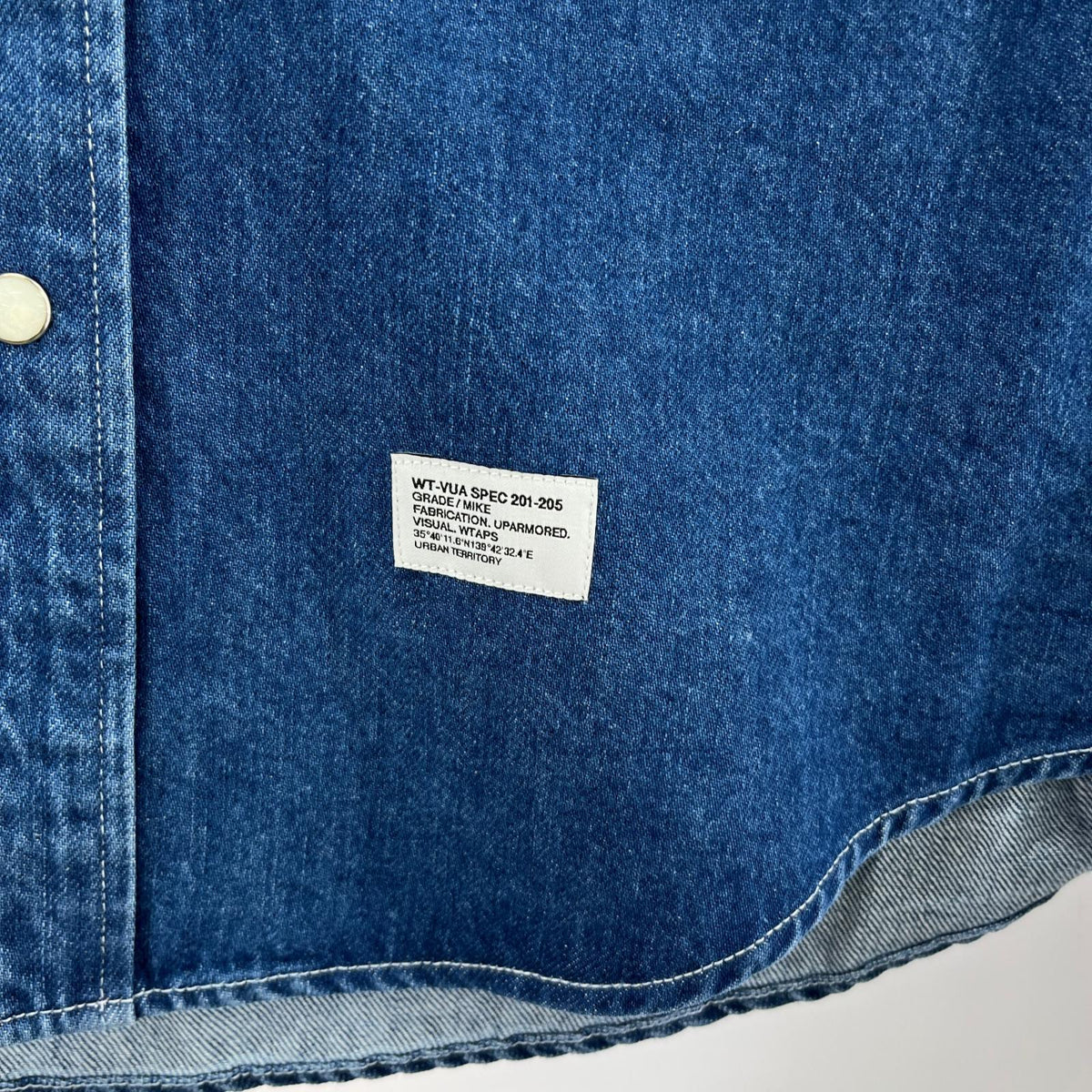 長袖シャツ ALLMAN/LS/COTTON. DENIM 261CWDT-SHM03 2