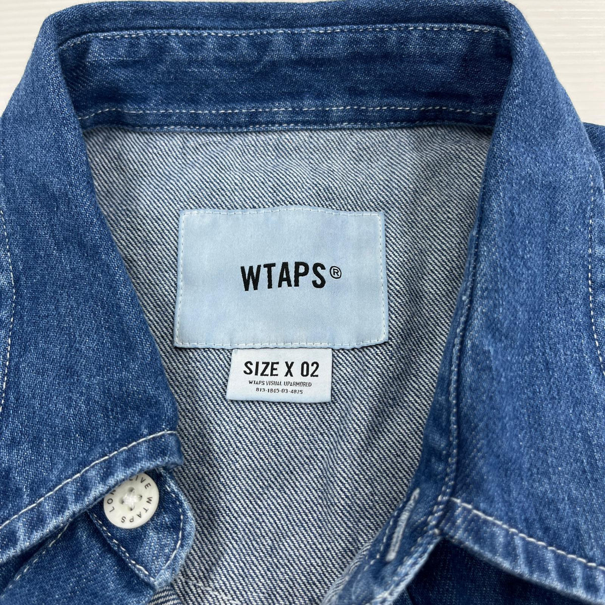 長袖シャツ ALLMAN/LS/COTTON. DENIM 261CWDT-SHM03 2